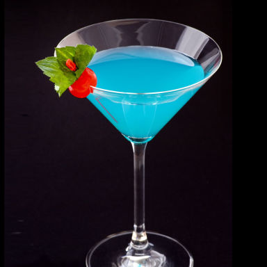 Blue Lagoon Martini