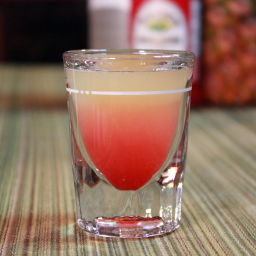Pineapple Upside-Down Cake Shot
